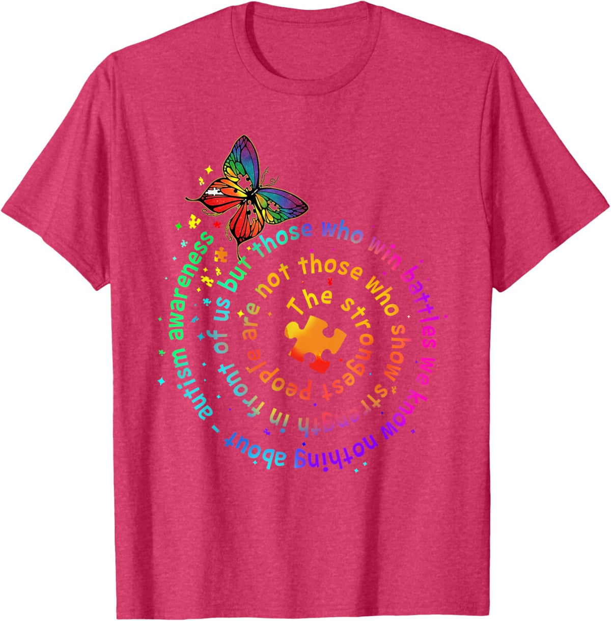 The Strongest People Butterfly Autism Awareness