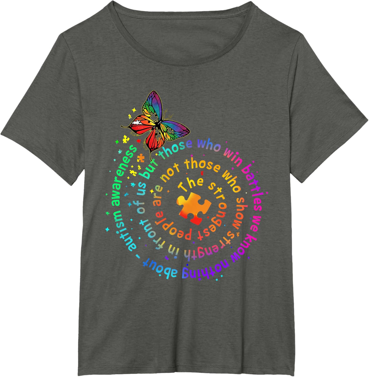 The Strongest People Butterfly Autism Awareness