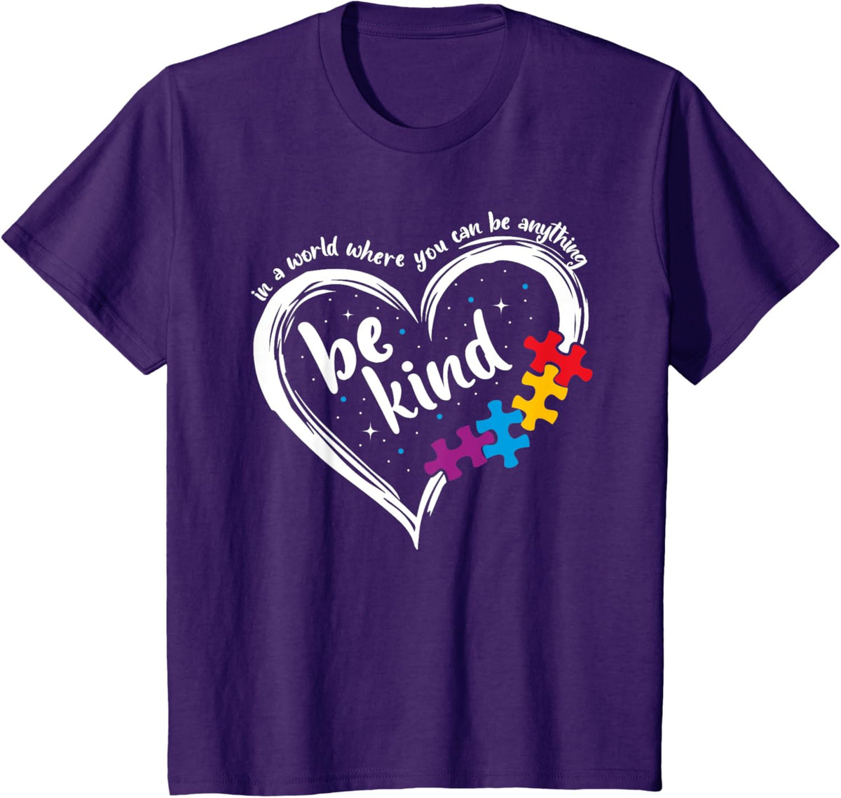 Autism Be Kind Women Blue Be Kind Autism Awareness